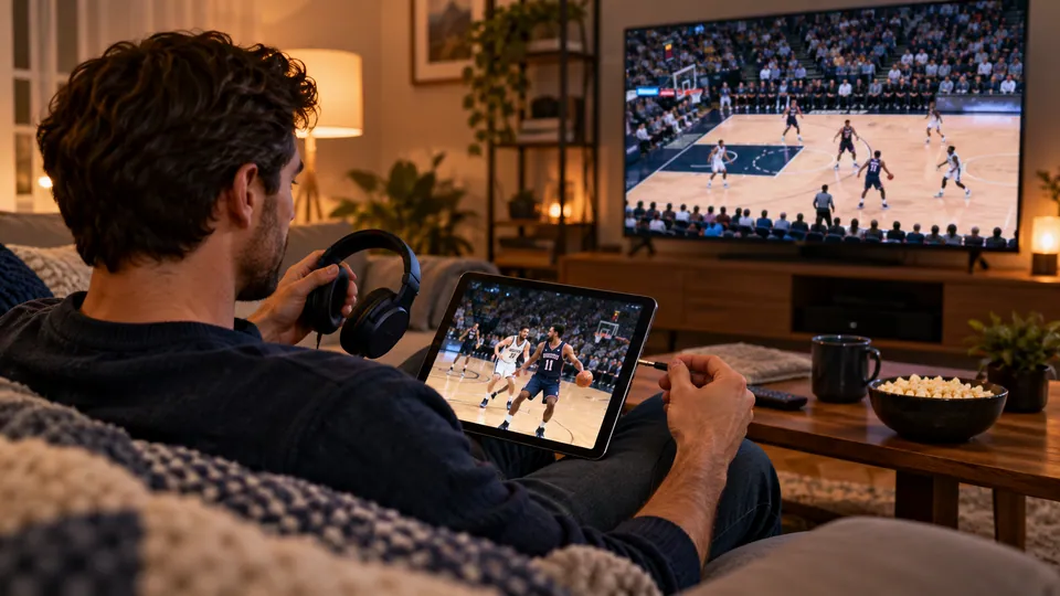 Preparing to watch live college basketball