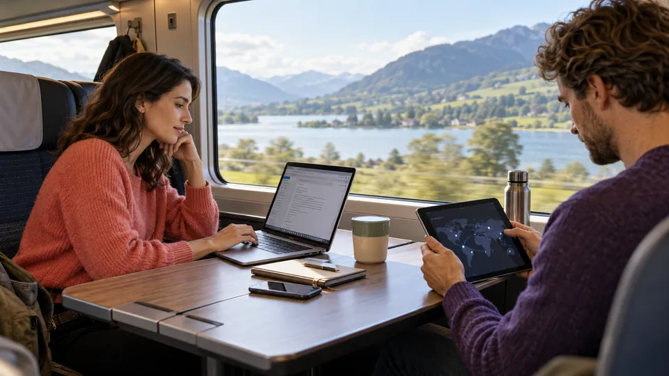Choosing tools for work while traveling