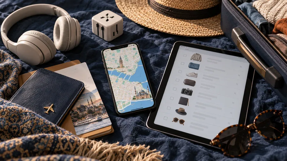 Preparing connected devices before a trip to Istanbul
