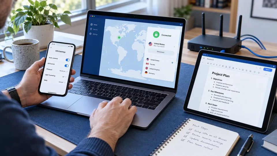 Home office device protection