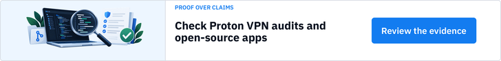 Check Proton VPN audits and open-source apps